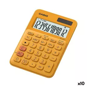 Calculadora Casio MS-20UC 2,3 x 10,5 x 14,95 cm Laranja (10 Unidades) de Casio, Básicas - Ref: S8425377, Preço: 110,28 €, Des...