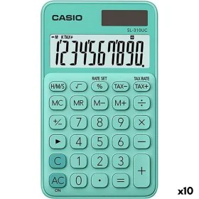 Calculatrice Casio SL-310UC Vert (10 Unités) de Casio, Calculatrices de bureau - Réf : S8425382, Prix : 76,31 €, Remise : %