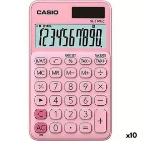 Taschenrechner Casio SL-310UC Rosa (10 Stück) von Casio, Standard-Taschenrechner - Ref: S8425383, Preis: 73,69 €, Rabatt: %