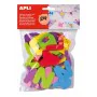 Buchstaben Apli Gelb Bunt 5 cm (5 Stück) von Apli, Verzierungen - Ref: S8425429, Preis: 15,71 €, Rabatt: %