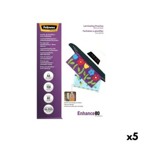 Pochettes à plastifier Fellowes 100 Pièces Transparent A4 (5 Unités) de Fellowes, Pochettes de plastification - Réf : S842556...