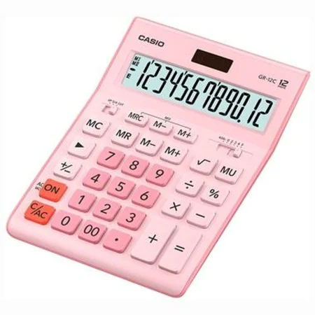 Calculator Casio GR-12C Pink by Casio, Basic - Ref: S8425812, Price: 13,79 €, Discount: %