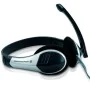 Auriculares com microfone Conceptronic Allround Stereo Headset Preto Prateado de Conceptronic, Auriculares com microfones - R...