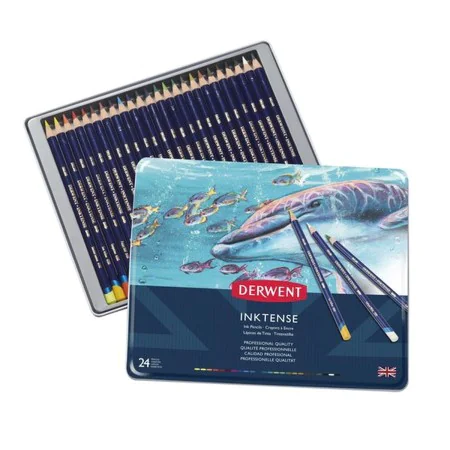 Lápices DERWENT Inktense 24 Piezas Multicolor (24 Piezas) de DERWENT, Materiales de dibujo - Ref: S8426027, Precio: 38,07 €, ...