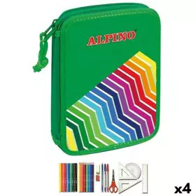 Plumier Doble Alpino Verde Multicolor (32 Piezas) (4 Unidades) de Alpino, Estuches - Ref: S8426067, Precio: 64,36 €, Descuent...