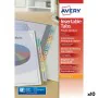 Distanzstücke Avery Durchsichtig A4 12 Blatt (10 Stück) von Avery, Register - Ref: S8426135, Preis: 49,83 €, Rabatt: %