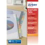 Separadores Avery Transparente A4 12 Hojas (10 Unidades) de Avery, Separadores de índice - Ref: S8426135, Precio: 46,14 €, De...