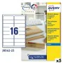 Etichette per Stampante Avery J8562 25 Foglie 99,1 x 33,9 mm Trasparente (5 Unità) di Avery, Etichette adesive e adesivi - Ri...