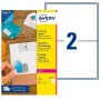 Printer Labels Avery L4611 White 25 Sheets 199,6 x 143,5 mm (5 Units) by Avery, Adhesive labels and stickers - Ref: S8426141,...