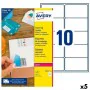 Etichette per Stampante Avery L4612 Bianco 25 Fogli 99,1 x 57 mm (5 Unità) di Avery, Etichette adesive e adesivi - Rif: S8426...