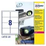 Drucker-Etiketten Avery L4515 Weiß 20 Blatt 99,1 x 67,7 mm (5 Stück) von Avery, Klebeetiketten und Aufkleber - Ref: S8426143,...