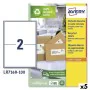 Printer Labels Avery LR7168 White 100 Sheets 199,6 x 143,5 mm (5 Units) by Avery, Adhesive labels and stickers - Ref: S842616...