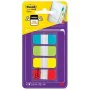 Ensemble de Notes Adhésives Post-it Index Multicouleur 40 Volets 15,8 x 38 mm (6 Unités) de Post-it, Languettes adhésives - R...