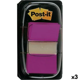 Haftnotizen Post-it Index 25 x 43 mm Violett (3 Stück) von Post-it, Klebemarkierungen - Ref: S8426221, Preis: 106,88 €, Rabat...