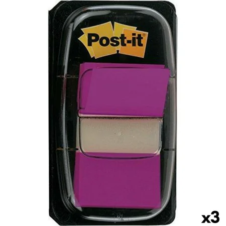 Notes Adhésives Post-it Index 25 x 43 mm Violet (3 Unités) de Post-it, Languettes adhésives - Réf : S8426221, Prix : 117,99 €...