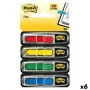 Ensemble de Notes Adhésives Post-it Index Multicouleur 12 x 43,1 mm (6 Unités) de Post-it, Languettes adhésives - Réf : S8426...