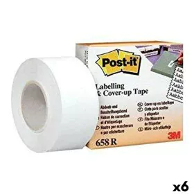 Cinta Adhesiva Post-it 658R Blanco 25,4 mm x 17,7 m (6 Unidades) de Post-it, Cintas adhesivas - Ref: S8426228, Precio: 38,04 ...