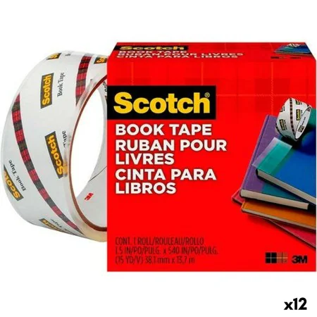 Adhesive Tape Scotch 38,1 mm x 13,7 m Transparent polypropylene (12 Units) by Scotch, Adhesive tape - Ref: S8426244, Price: 1...