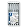 Conjunto de Canetas de Feltro Staedtler Pigment Liner 308 Multicolor de Staedtler, Marcadores de ponta fina - Ref: S8426361, ...