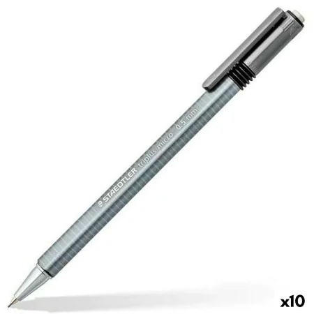 Portaminas Staedtler Triplus Micro 774 Gris 0,5 mm (3 Piezas) (10 Unidades) de Staedtler, Portaminas - Ref: S8426386, Precio:...