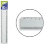 Ruler Bismark Silver Aluminium 15 cm (40 Units) by Bismark, Rulers - Ref: S8426589, Price: 29,39 €, Discount: %