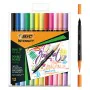 Set di Pennarelli Bic Intensity 12 Pezzi Multicolore di Bic, Penne a punta porosa - Rif: S8426653, Prezzo: 13,41 €, Sconto: %