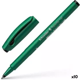 Filzstifte Schneider Topwriter 147 Schwarz grün (10 Stück) von Schneider, Fineliner - Ref: S8426702, Preis: 10,54 €, Rabatt: %