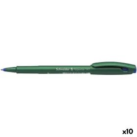 Marker pen/felt-tip pen Schneider Topwriter 147 Blue (10 Units) by Schneider, Fineliners - Ref: S8426703, Price: 10,54 €, Dis...