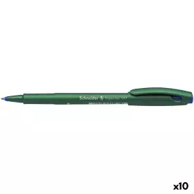 Pennarello Schneider Topwriter 147 Azzurro (10 Unità) di Schneider, Penne a punta porosa - Rif: S8426703, Prezzo: 10,54 €, Sc...