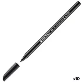 Felt-tip pens Edding 1200 Black (10 Units) by Edding, Fineliners - Ref: S8426943, Price: 9,68 €, Discount: %