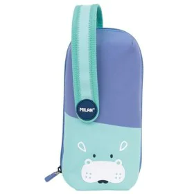 Trousse d'écolier Milan Animals Bleu 22,5 x 11,5 x 11 cm de Milan, Trousses - Réf : S8427008, Prix : 31,00 €, Remise : %