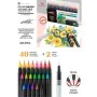 Marker-Set Alex Bog Deluxe Brush Acuarelable Bunt von Alex Bog, Fineliner - Ref: S8427117, Preis: 25,30 €, Rabatt: %