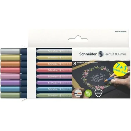 Caneta Roller Schneider Multicolor 0,4 mm de Schneider, Canetas de tinta líquida - Ref: S8427218, Preço: 12,80 €, Desconto: %