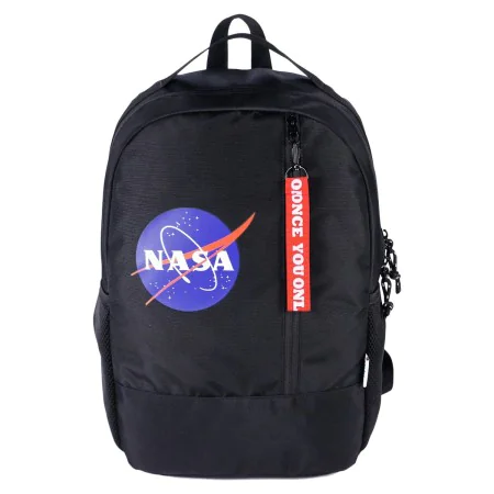 School Bag DOHE Nasa Logo Black 32 x 45 x 17 cm by DOHE, Children's Backpacks - Ref: S8427235, Price: 34,53 €, Discount: %