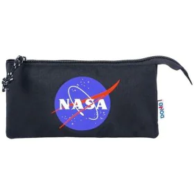 Trousse Fourre-Tout Triple DOHE Nasa Logo Noir de DOHE, Trousses - Réf : S8427236, Prix : 14,92 €, Remise : %