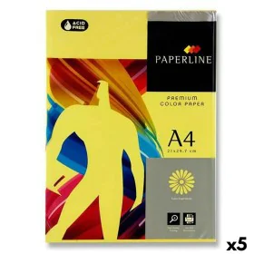 Carta per Stampare Fabrisa Paperline Premium A4 80 g/m² 500 Fogli Giallo (5 Unità) di Fabrisa, Carta da stampa - Rif: S842732...