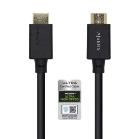 Cabo HDMI Aisens A150-0421 Preto 1 m de Aisens, Cabos HDMI - Ref: S8427353, Preço: 7,42 €, Desconto: %