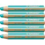 Matite colorate Stabilo Woody Turchese 3 in 1 (5 Unità) di Stabilo, Materiali da disegno - Rif: S8427713, Prezzo: 9,11 €, Sco...