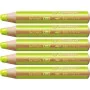 Lápices de colores Stabilo Woody Verde 3 en 1 (5 Unidades) de Stabilo, Materiales de dibujo - Ref: S8427716, Precio: 9,11 €, ...