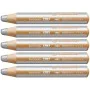 Crayons de couleur Stabilo Woody Argenté 3-en-1 (5 Unités) de Stabilo, Matériel de dessin - Réf : S8427719, Prix : 9,11 €, Re...