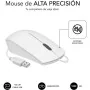 clavier et souris Subblim SUBKBC-CSSK02 Blanc Espagnol Qwerty QWERTY de Subblim, Ensembles Clavier et Souris - Réf : M0313601...