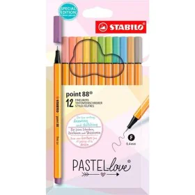 Felt-tip pens Stabilo Cake 0,4 mm (12 Pieces) by Stabilo, Fineliners - Ref: S8427762, Price: 10,65 €, Discount: %