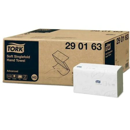 Paper napkin Tork 64152 White Green (15 Units) by Tork, Paper towels - Ref: S8427789, Price: 95,49 €, Discount: %