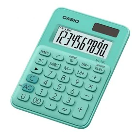 Calculatrice Casio Vert de Casio, Calculatrices de bureau - Réf : S8427797, Prix : 9,79 €, Remise : %