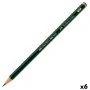 Conjunto de Lápis Faber-Castell 9000 Sextavado 4H (6 Unidades) de Faber-Castell, Materiais de desenho - Ref: S8428054, Preço:...