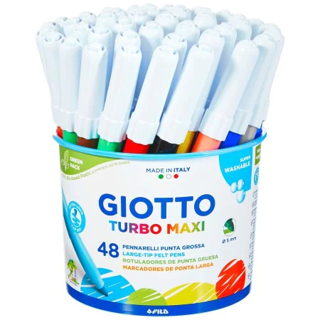 Set de Rotuladores Giotto Maxi 48 Unidades Multicolor de Giotto, Materiales de dibujo - Ref: S8428122, Precio: 18,25 €, Descu...