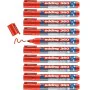 Rotulador para Pizarra Edding 360 Recargable Rojo (10 Unidades) de Edding, Rotuladores para pizarra - Ref: S8428266, Precio: ...