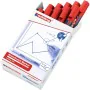 Rotulador para Pizarra Edding 360 Recargable Rojo (10 Unidades) de Edding, Rotuladores para pizarra - Ref: S8428266, Precio: ...