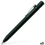 Porta-minas Faber-Castell Grip 2011 Preto 0,7 mm (5 Unidades) de Faber-Castell, Lapiseiras - Ref: S8428291, Preço: 35,72 €, D...