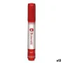 Marcatore permanente Bismark Rosso 1,5 mm (12 Unità) di Bismark, Pennarelli indelebili e marcatori - Rif: S8428328, Prezzo: 7...